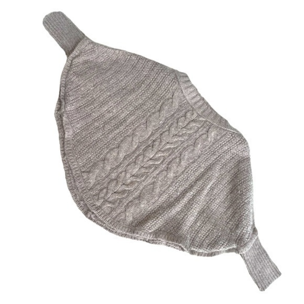 LOFT WOOL LIGHT BROWN SWEATER, XS/S